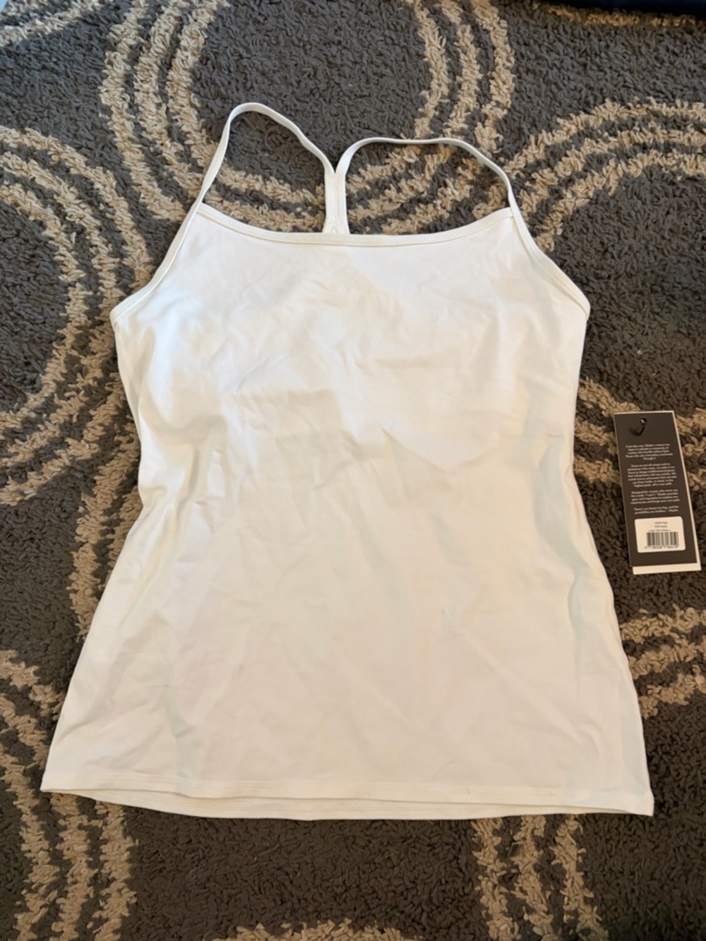 Glyder Lotus Tank - White